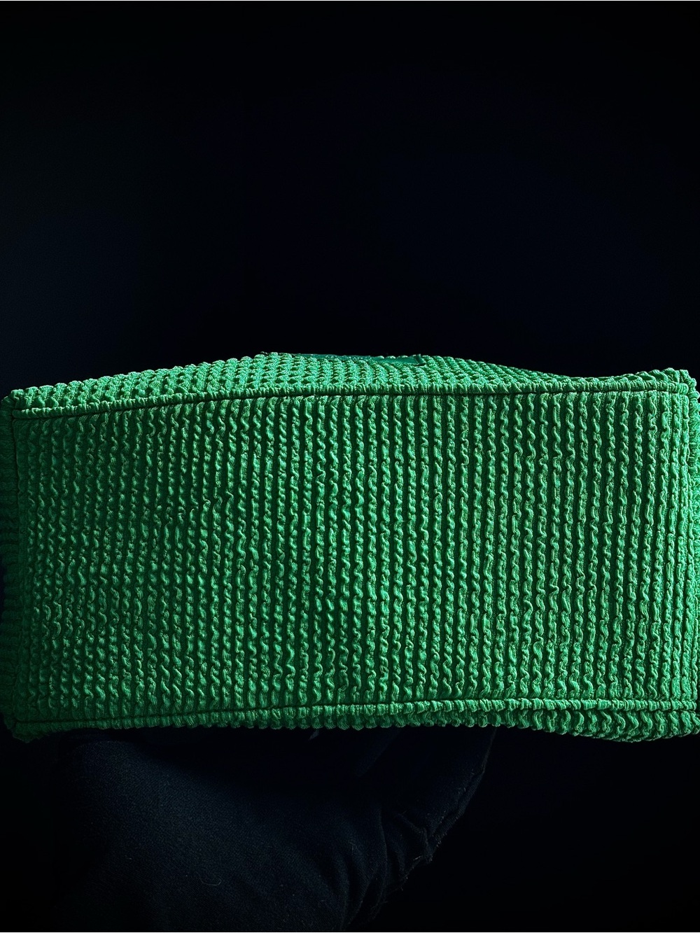 NWOT Kate Spade Green Cosmetic Pouch Makeup Bag Travel Toiletry Organizer - Picture 6 of 8